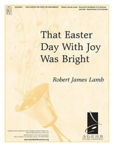 That Easter Day with Joy Was Bright Handbell sheet music cover